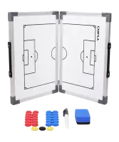 Cawila Taktiktafel Fussball klappbar | 45 x 60cm Weiss