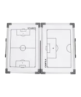 Cawila Taktiktafel Fussball klappbar | 45 x 60cm Weiss
